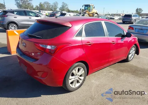 2014 Hyundai Elantra Gt z USA, uszkodzony, nr VIN KMHD35LHXEU231393